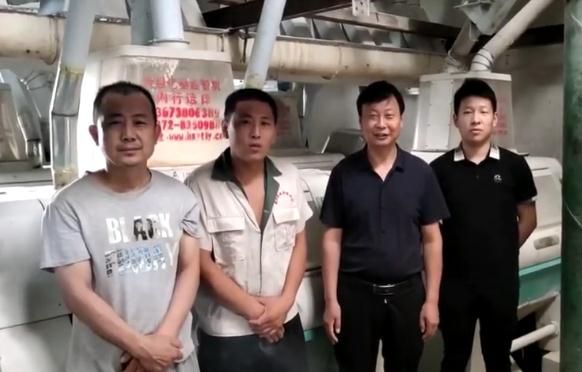 河北滄州面粉廠150噸設備安裝成功案例